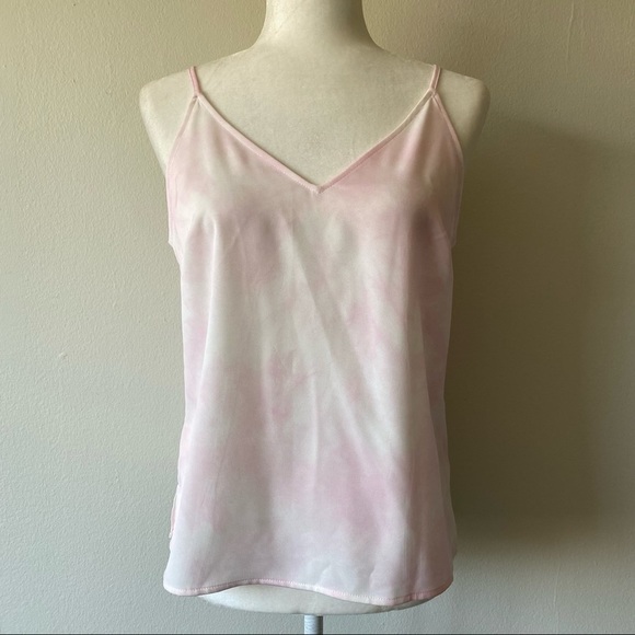 a new day Tops - NWT Pink Tie Dye Spaghetti Strap Tank Top
